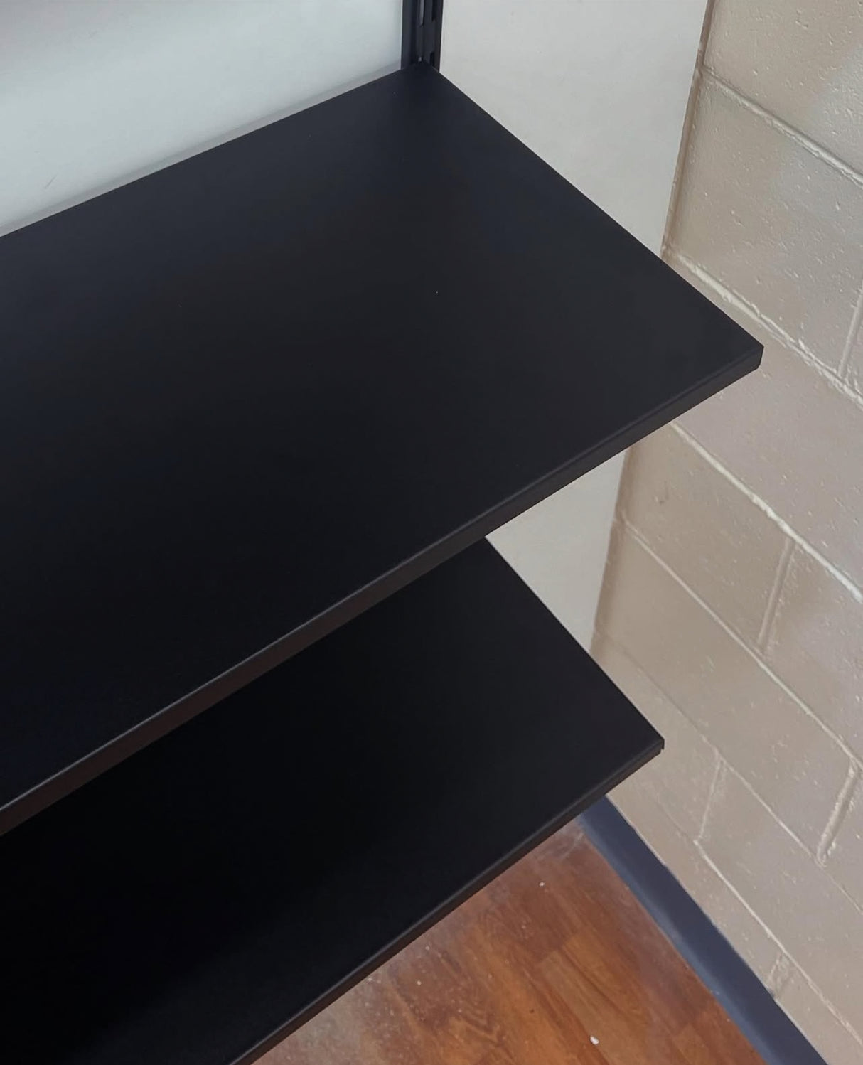 20 Steel Shelf Kit Matte Black 1500x3200x420mm