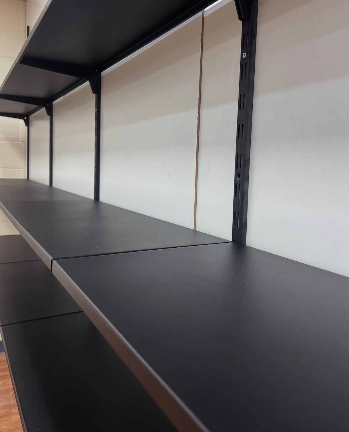 20 Steel Shelf Kit Matte Black 1500x3200x420mm