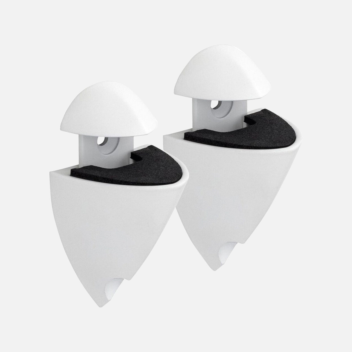 Splash Clip Brackets Matte White (Pair)