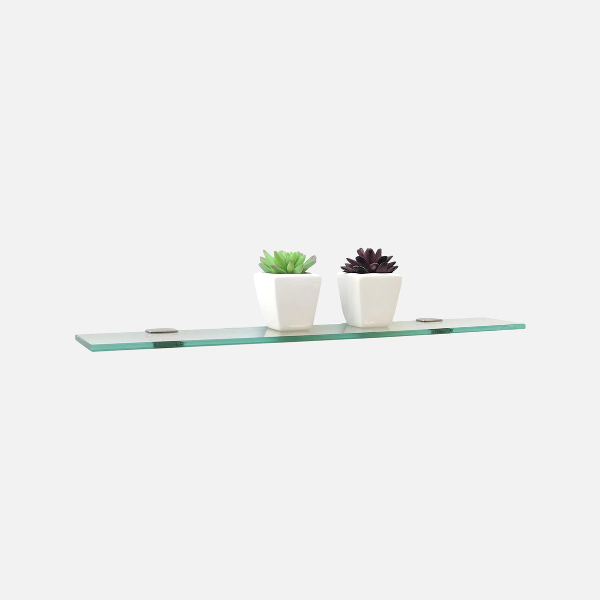 Glass Kit 600x100x8mm Flac Stainless Brackets