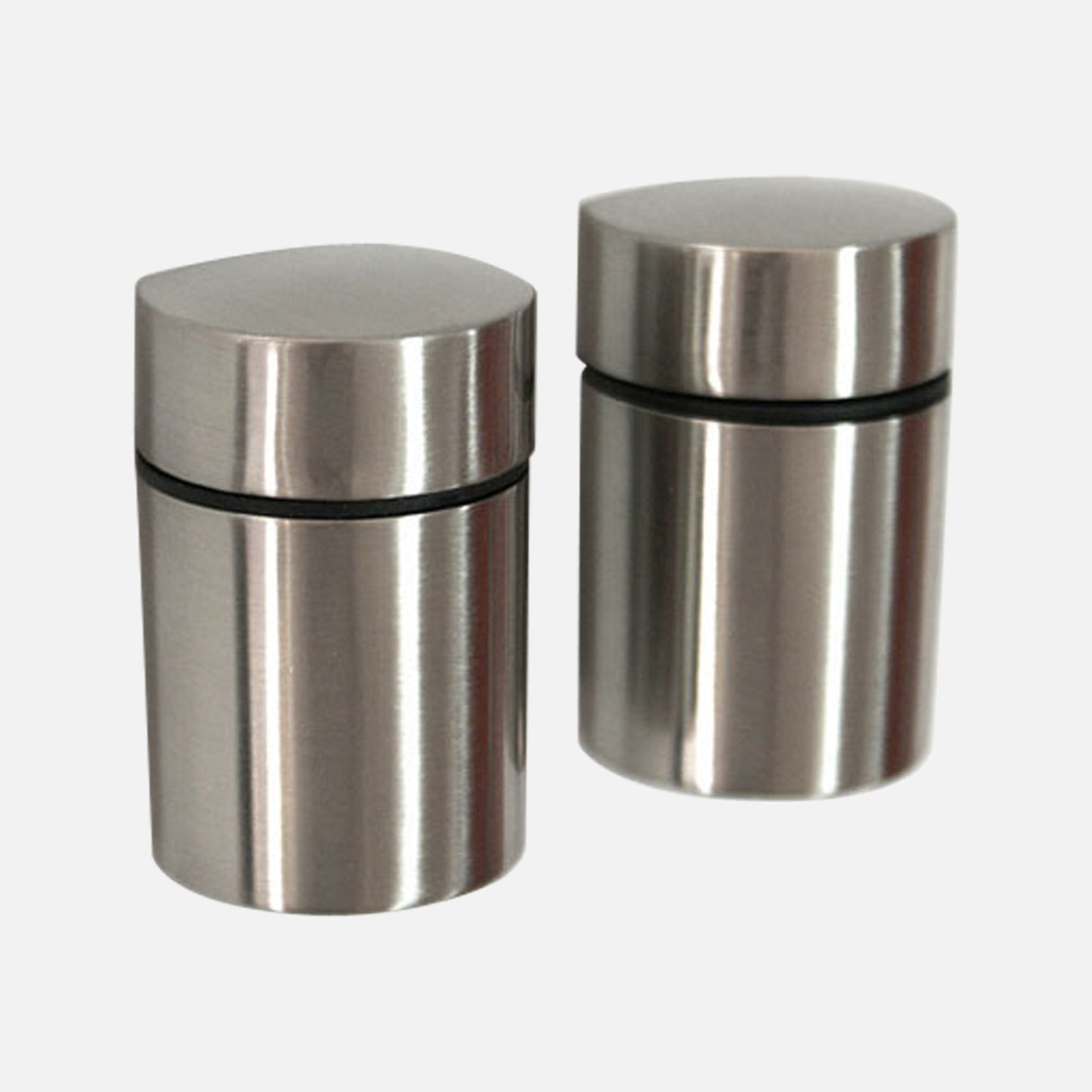 Mini Tube Clip Nickel (Pair)