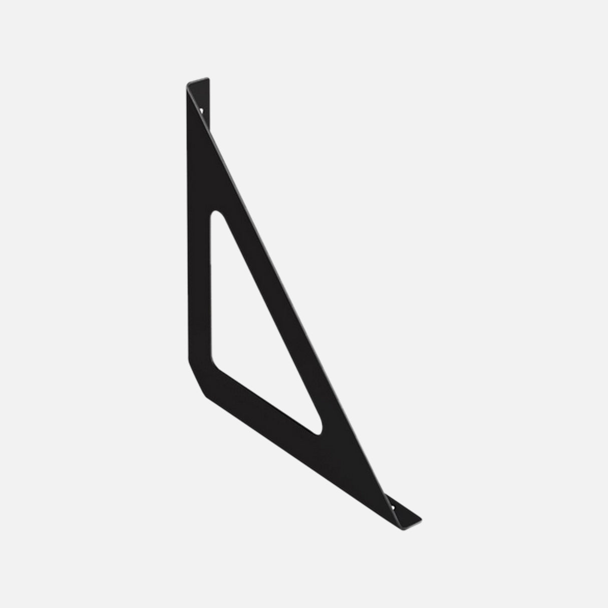 Tri Bookend Bracket Black