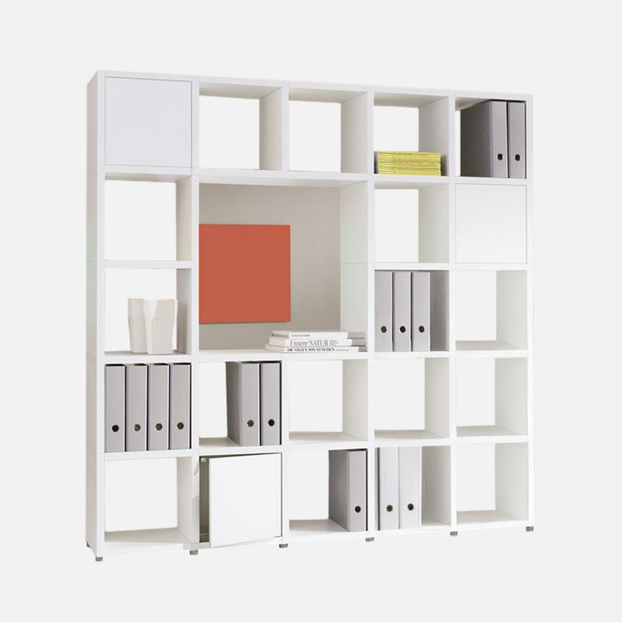 European Made Boon 5x5 Cube White & 3 Door Kit