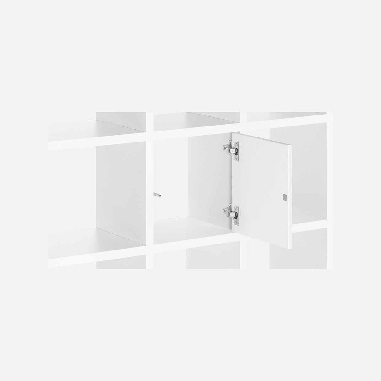 European Made White Square Boon Door Kit
