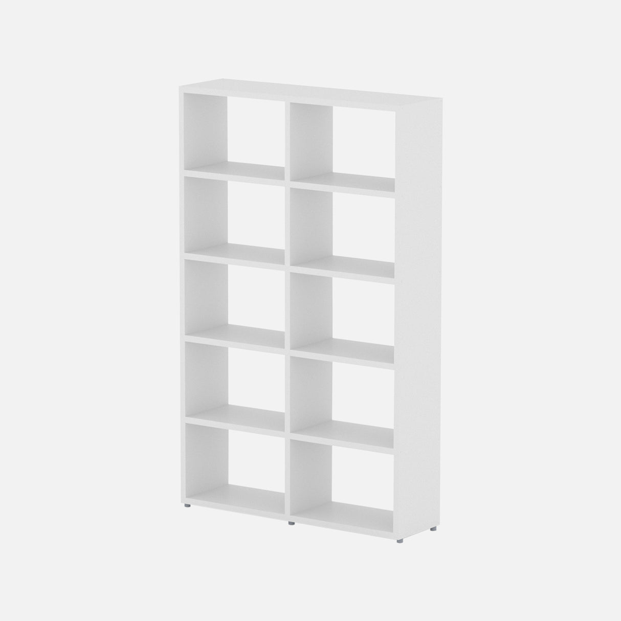 European Made Boon 2x5 Wide Cube White