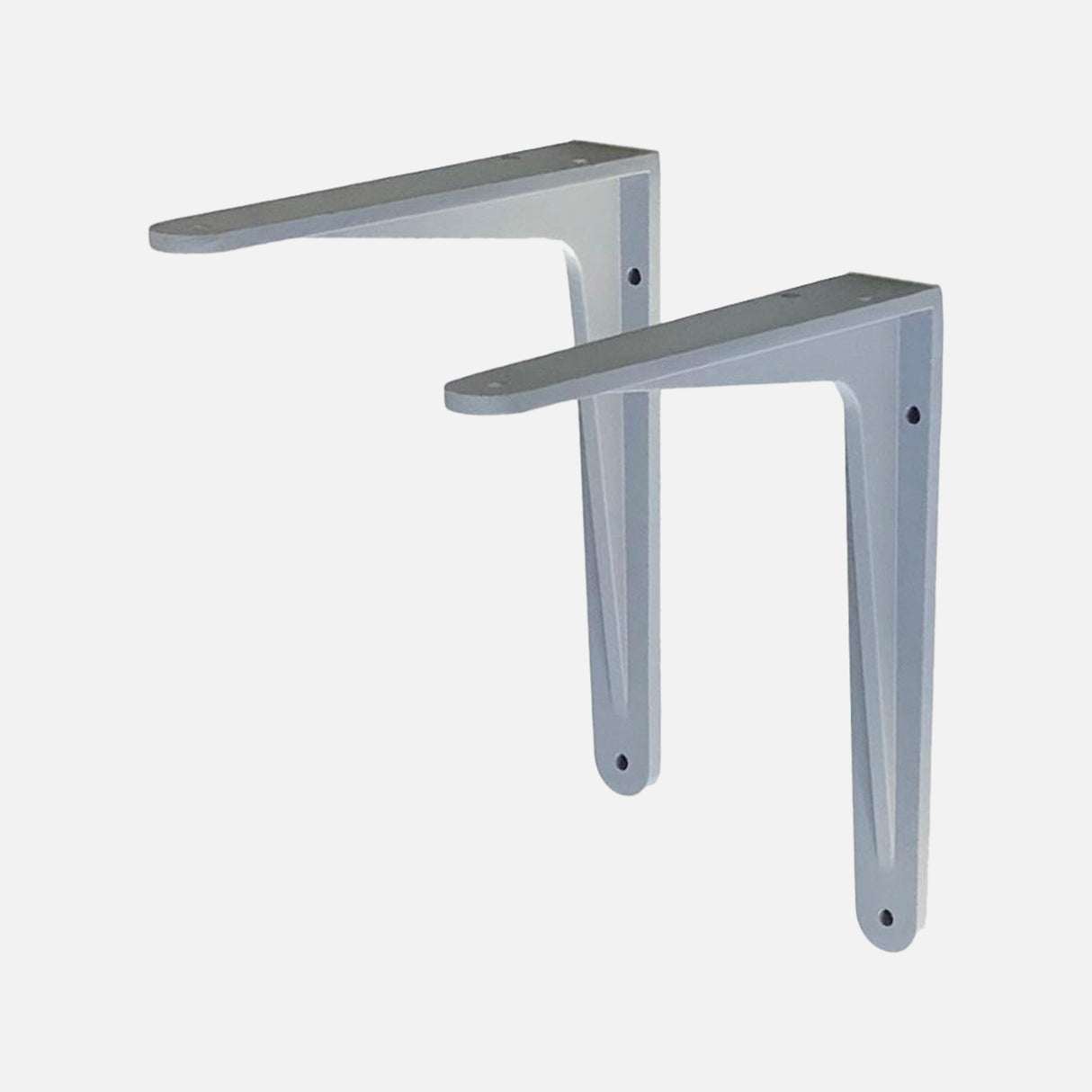 Strong Shelf Bracket Matte Grey 190x165mm (Pair)