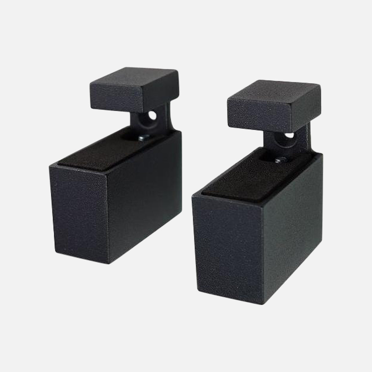 Quadro Cube Clips Black (Pair)