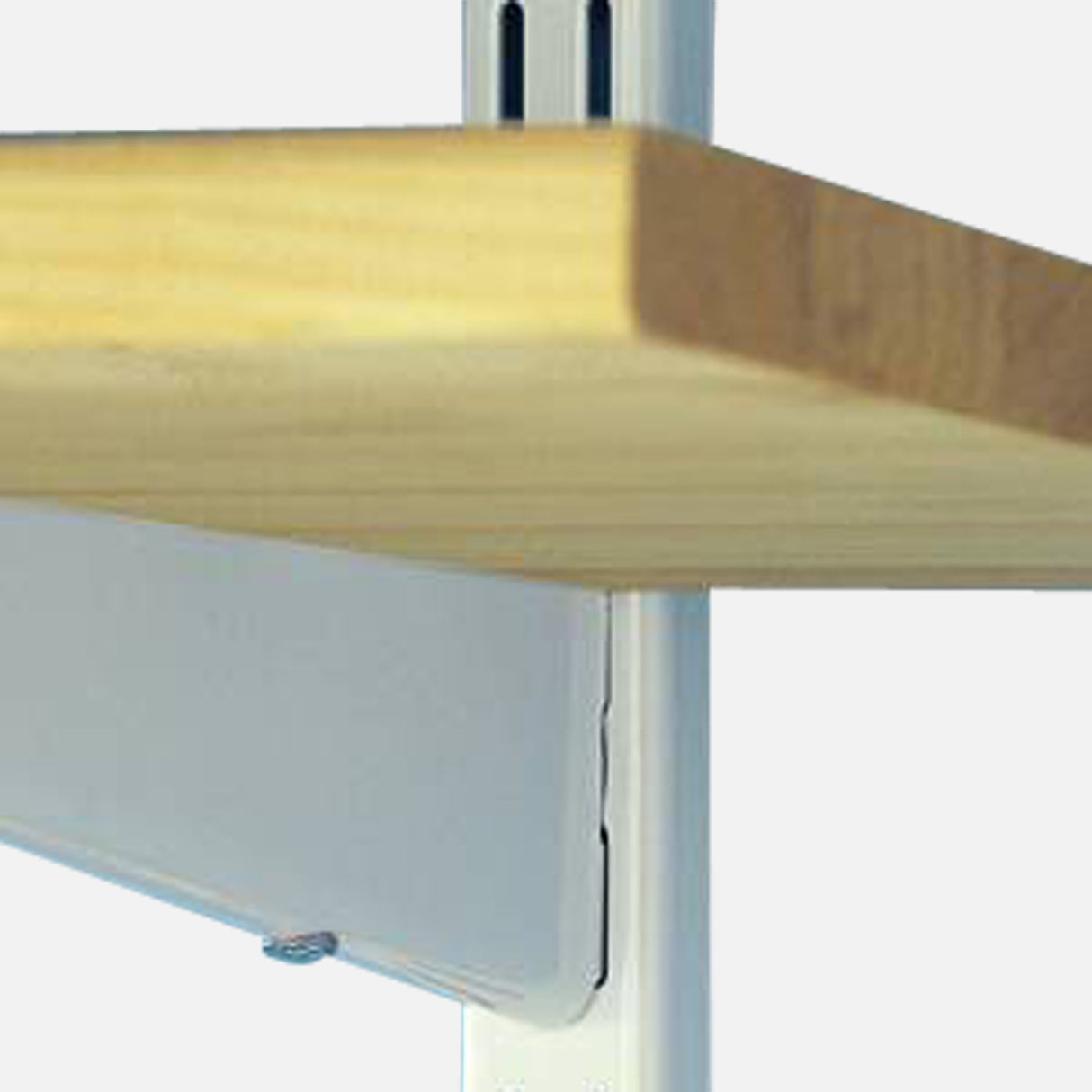 Twin Track Adjustable Shelf Kit White 1200x1150mm