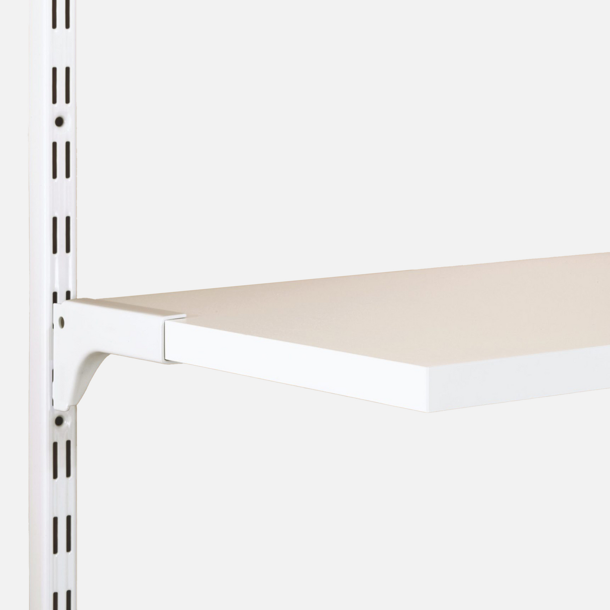 Slide In 50mm Pitch Sumo Brackets White 25mm (Pair)