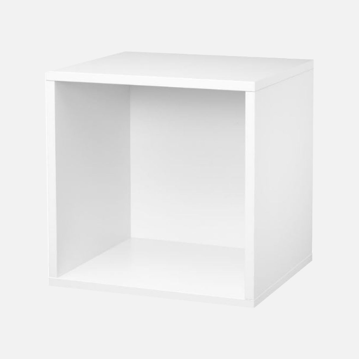 European Made Cube Shelf White