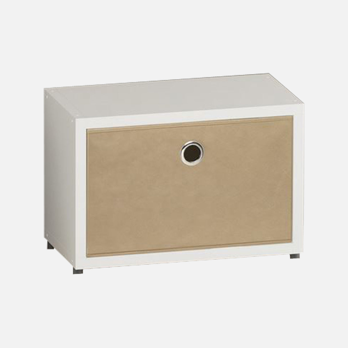 Single Wide Boon White & Brown Softbox