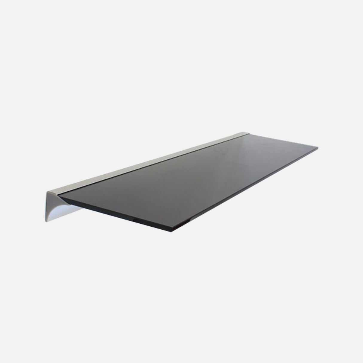 Black Glass Shelf Kit 800x200x8mm