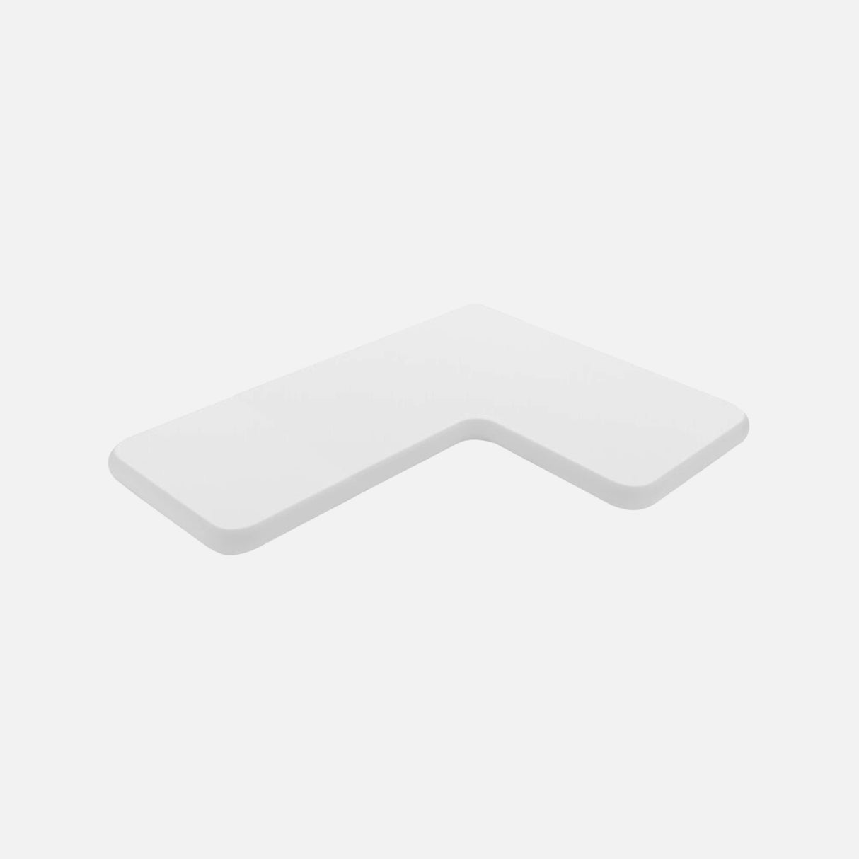 L Corner Shelf White 460x350x22mm