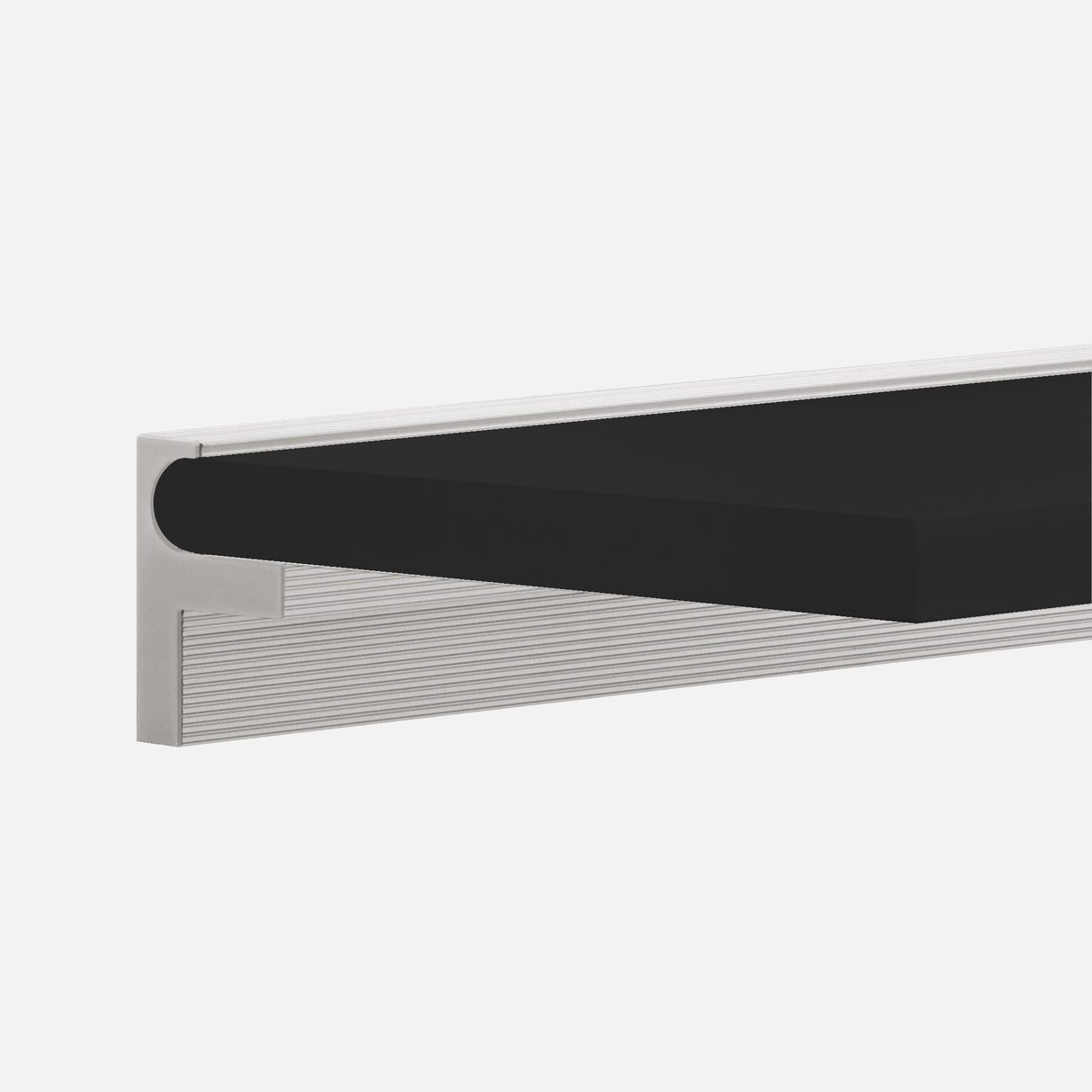 European Made Shelf Slot Kit Black 800x400x25mm
