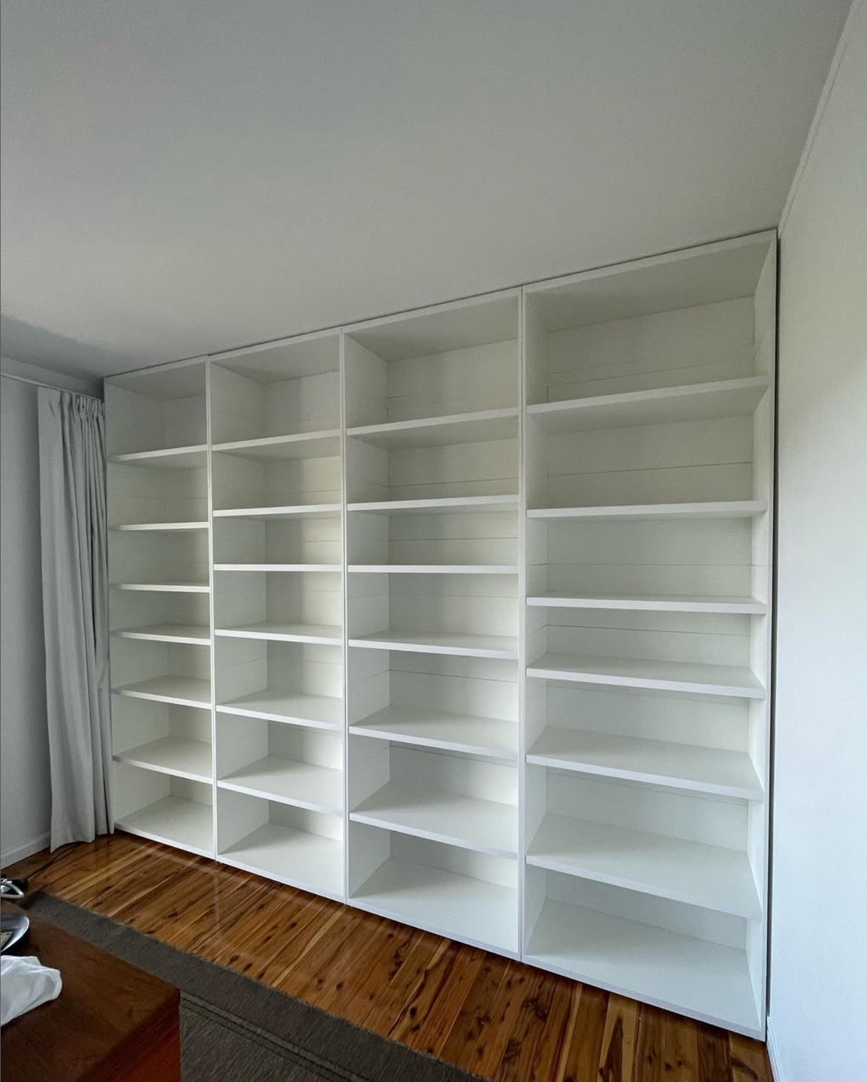 European Made Case Bookcase 4x2 Maxi White