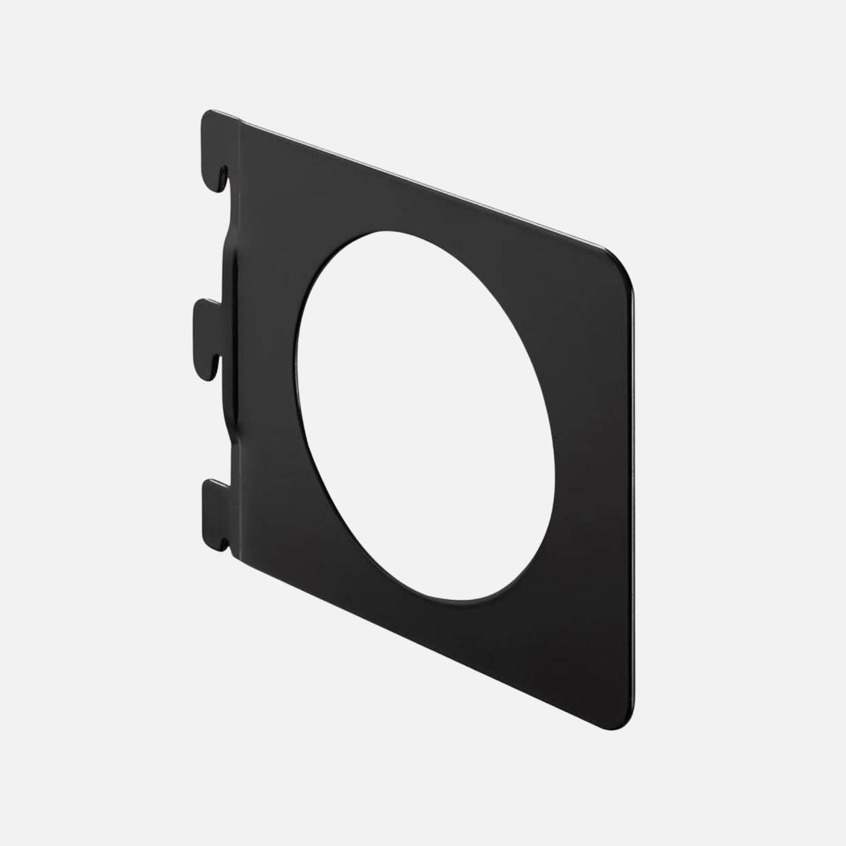 Single Track Book Stop Bracket Black
