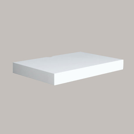 White Floating Shelves