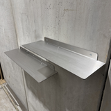 Stealth Stainless Steel Floating Shelf 600x200mm