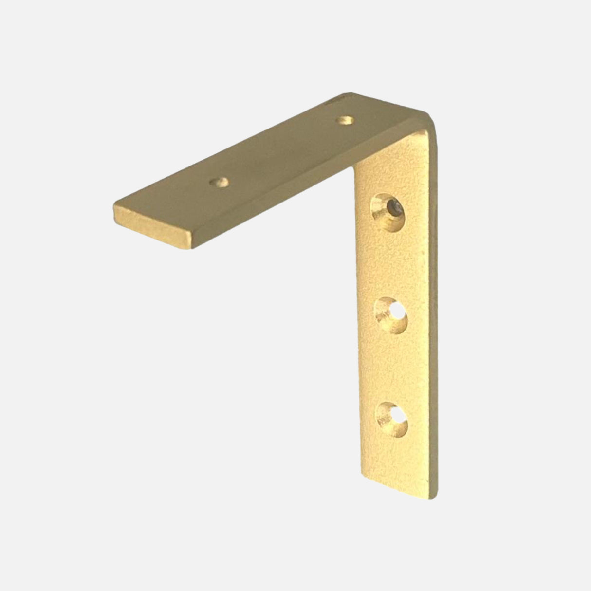 Strong Shelf Bracket Gold 150x175x25mm