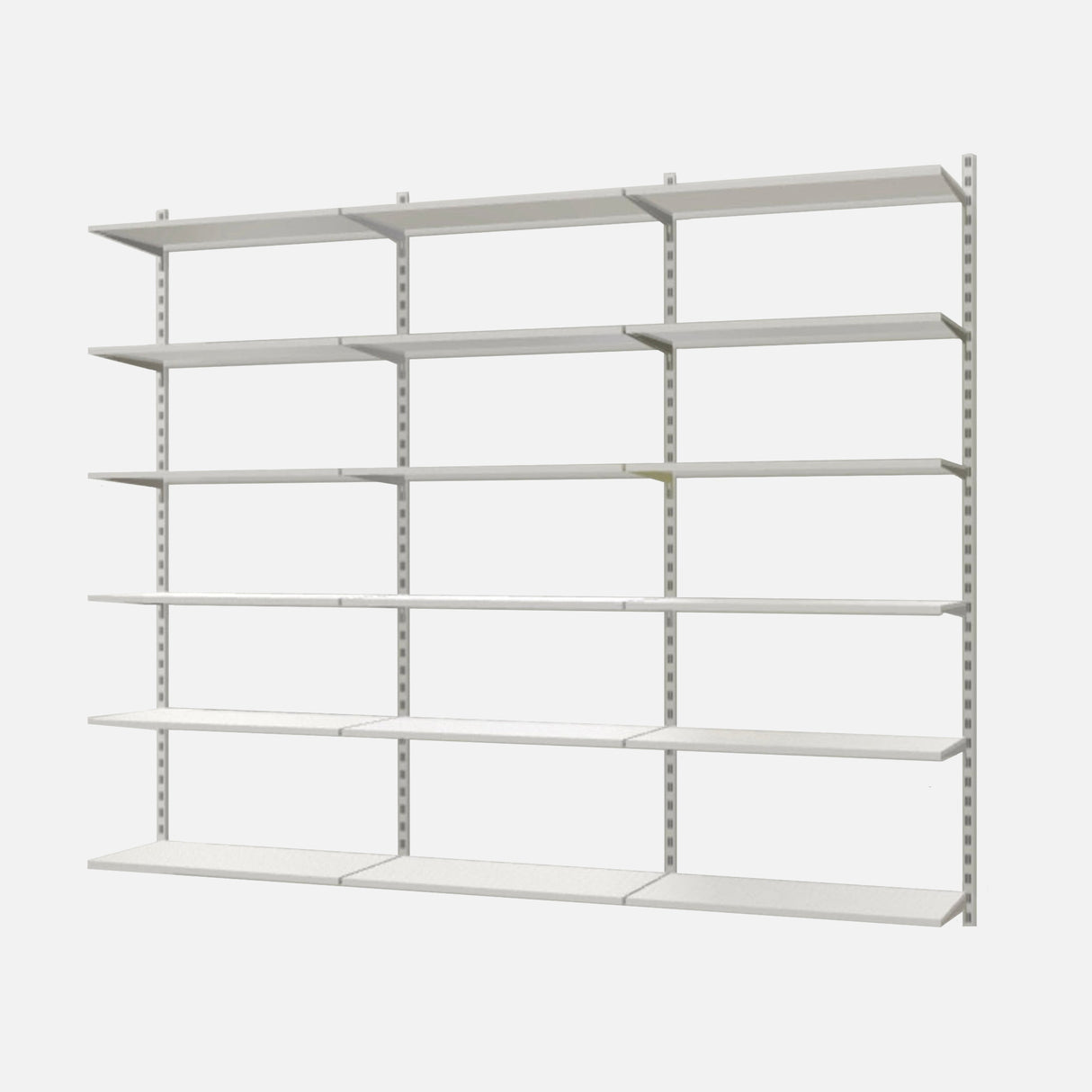 18 Steel Shelf Kit White 2000x2400x420mm