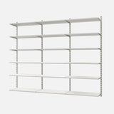 18 Steel Shelf Kit White 2000x2400x420mm