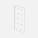 STEP Wall Ladder White 450mm