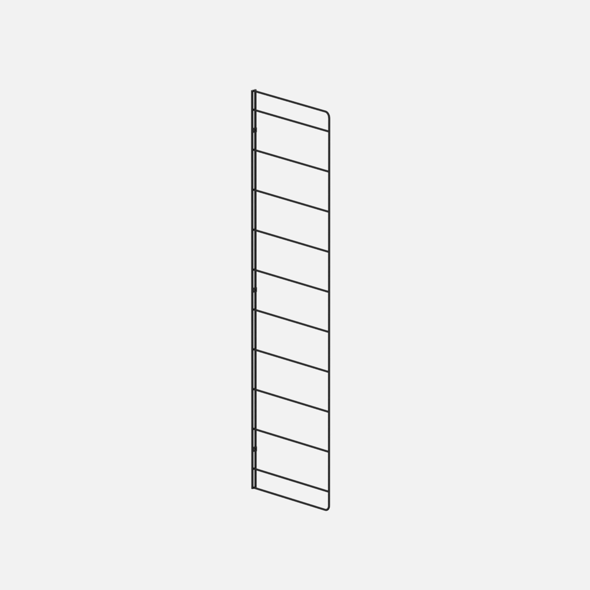 STEP Wall Ladder Black 900mm