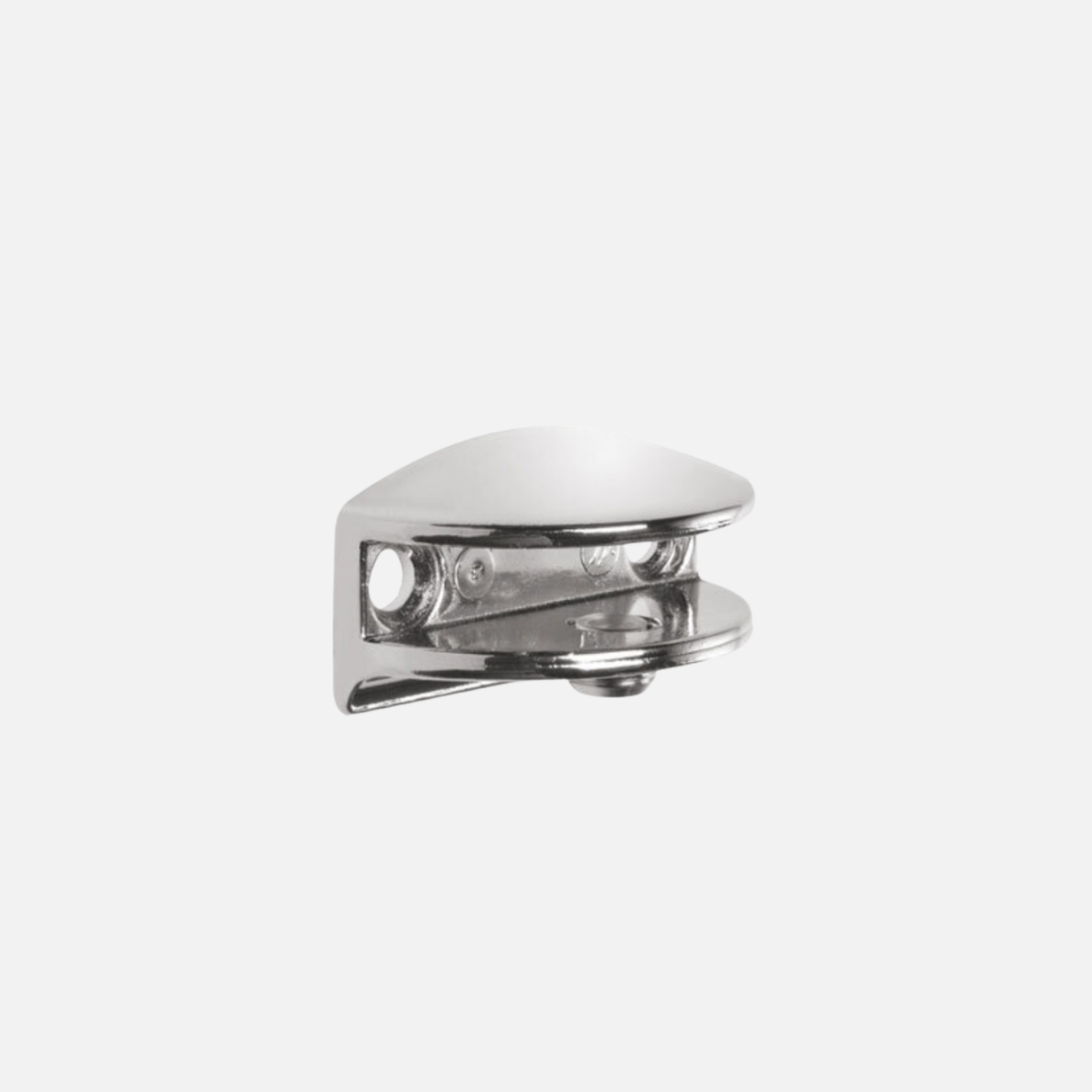 Flic Glass Clips Chrome (Pair)
