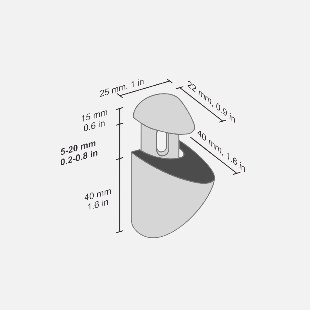 Jam Clips Chrome (Pair)