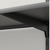 12 Steel Shelf Kit Matte Black 1500x2400x320mm