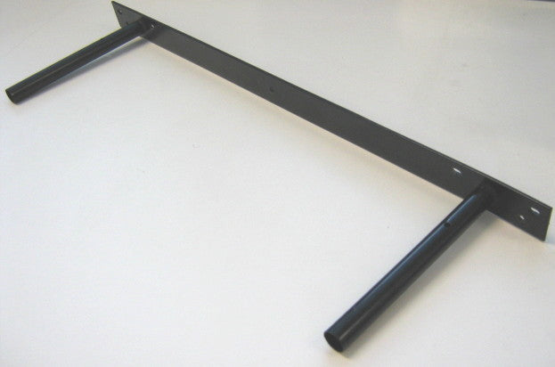 Floating Shelf Matte Black 1200x250x50mm
