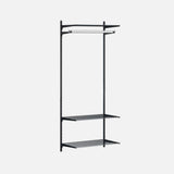 Gridboard Wire 3 Shelf Kit Black 800x400x2000mm