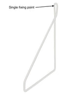 Fil Wire Brackets Gold 210x210mm