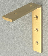 Strong Shelf Bracket Gold 150x175x25mm