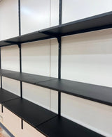 12 Steel Shelf Kit Matte Black 1500x2400x420mm