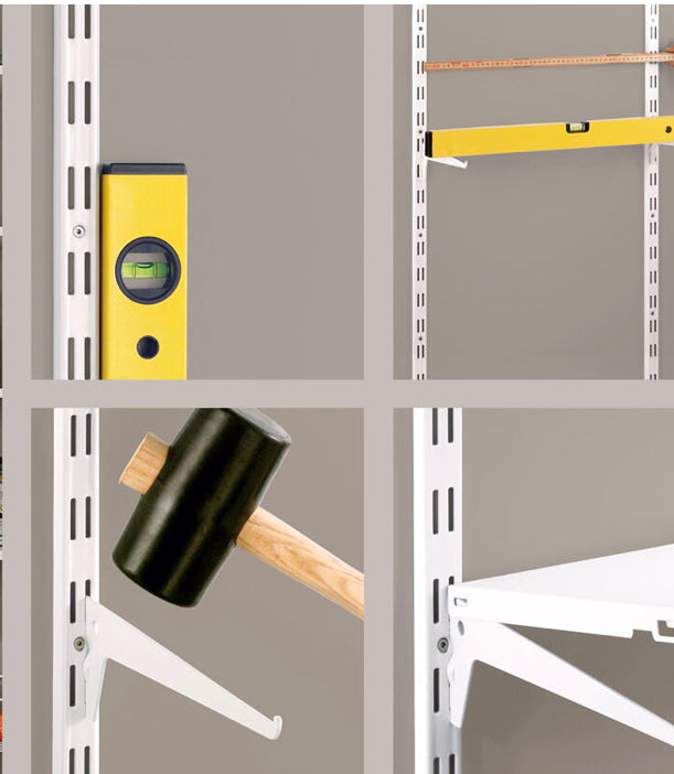 30 Steel Shelf Kit White 2000x4000x320mm