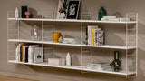 White Step Hanging Shelving Kit 900x1850x265mm