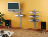 Multi Unit Adjustable Support Bracket Matte Black