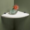 Corner Shelf White 300x300x19mm
