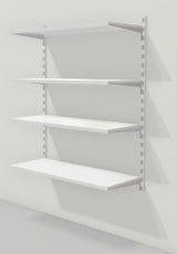 4 Steel Shelf Kit White 1000x800x320mm