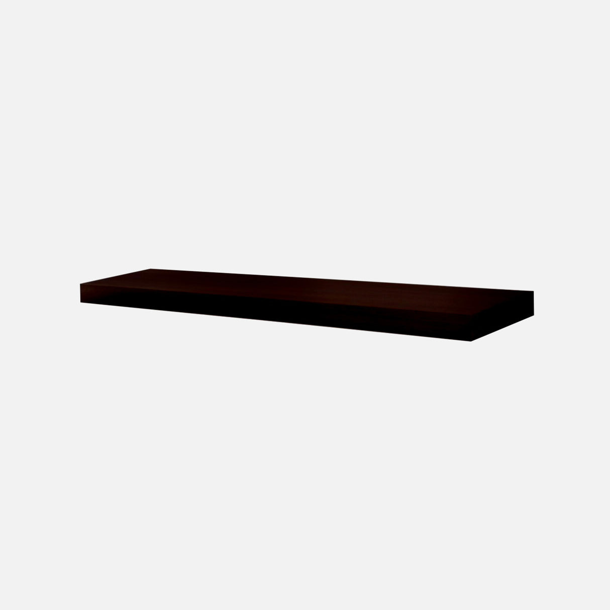 Floating Shelf Matte Black 1000x250x38mm