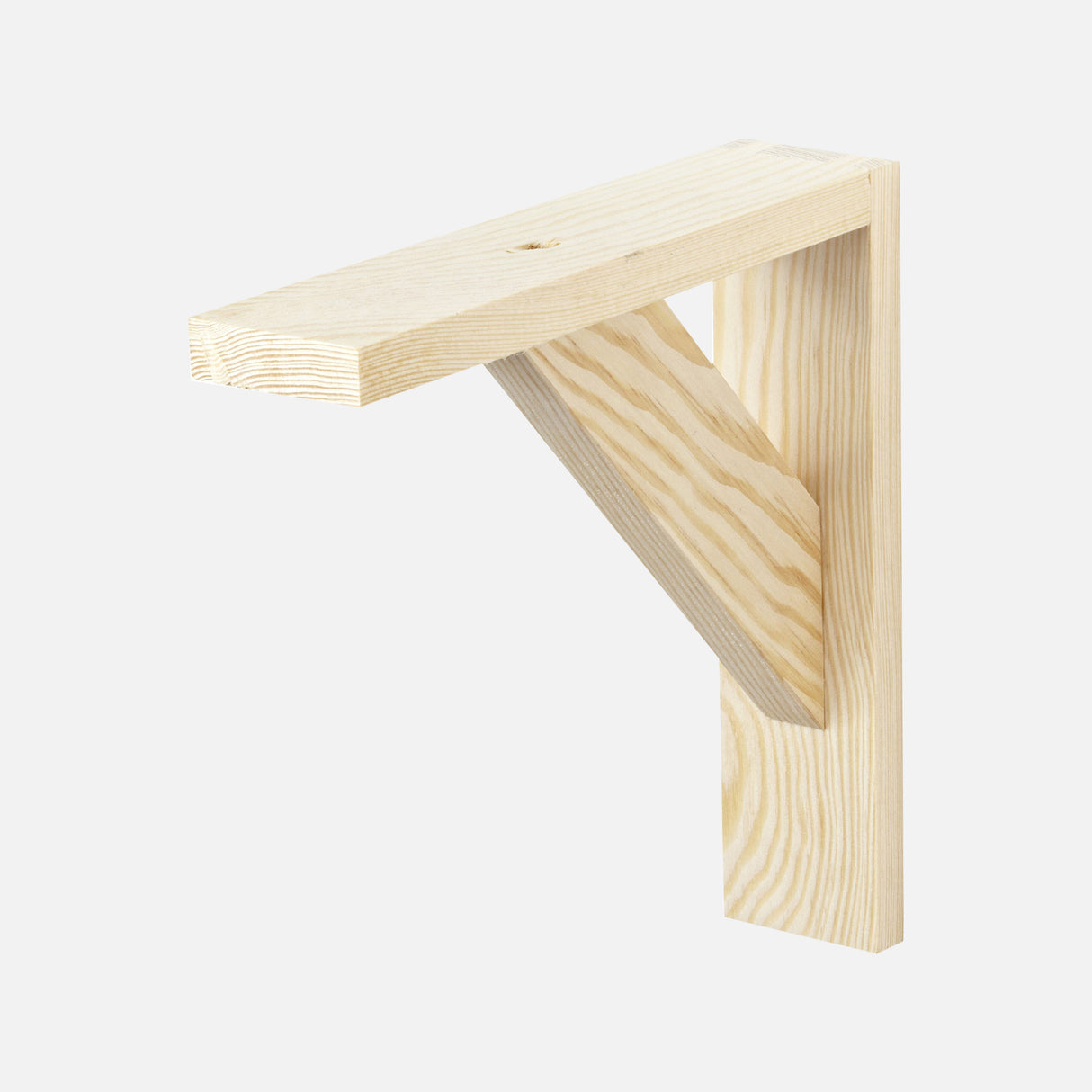 Country Bracket Raw Wood 190x170mm