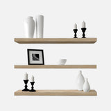 Floating Shelves Oak Veneer 1150 (Triple Deal)