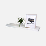 Floating Shelf Deep Matte White 900x300x50mm
