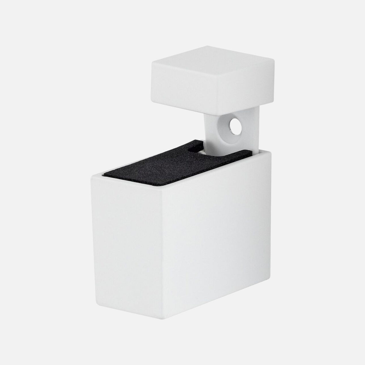 Quadro Cube Clip Brackets White (Pair)