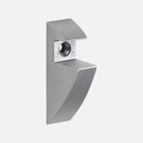 Matte Silver 19mm Clip Brackets (Pair)