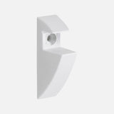 White 19mm Clip Brackets (Pair)