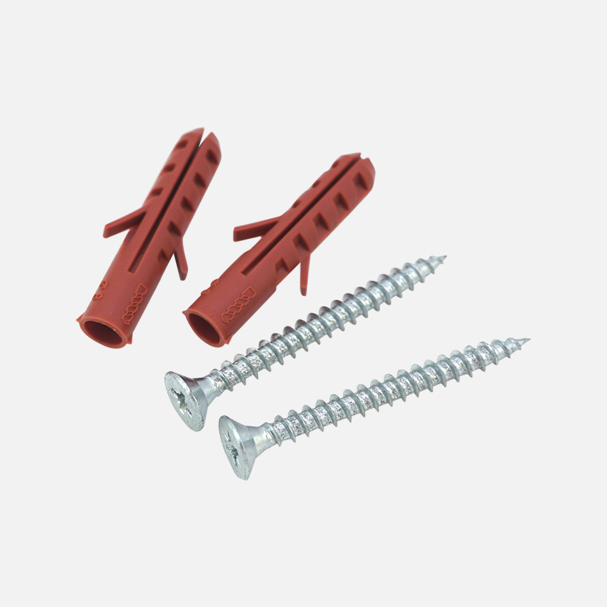 Matte Black 19mm Clip Brackets (Pair)