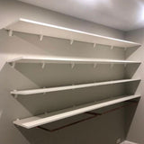 European Made Laminated Shelf White 1150x300x19mm