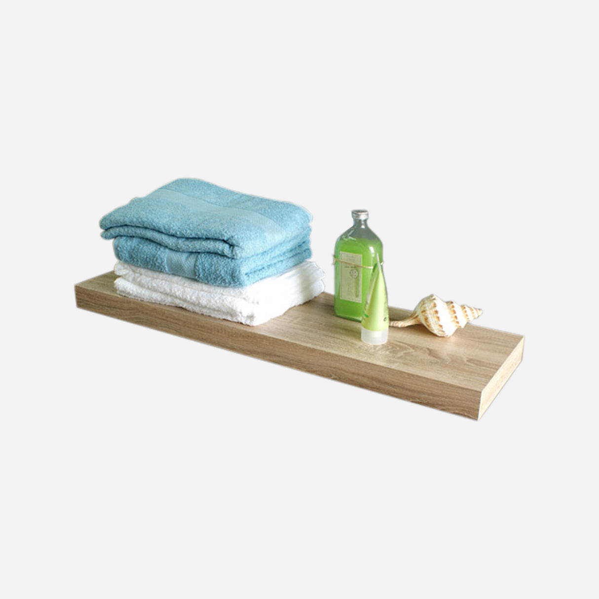 Floating Shelf Oak Veneer 900x250x50mm
